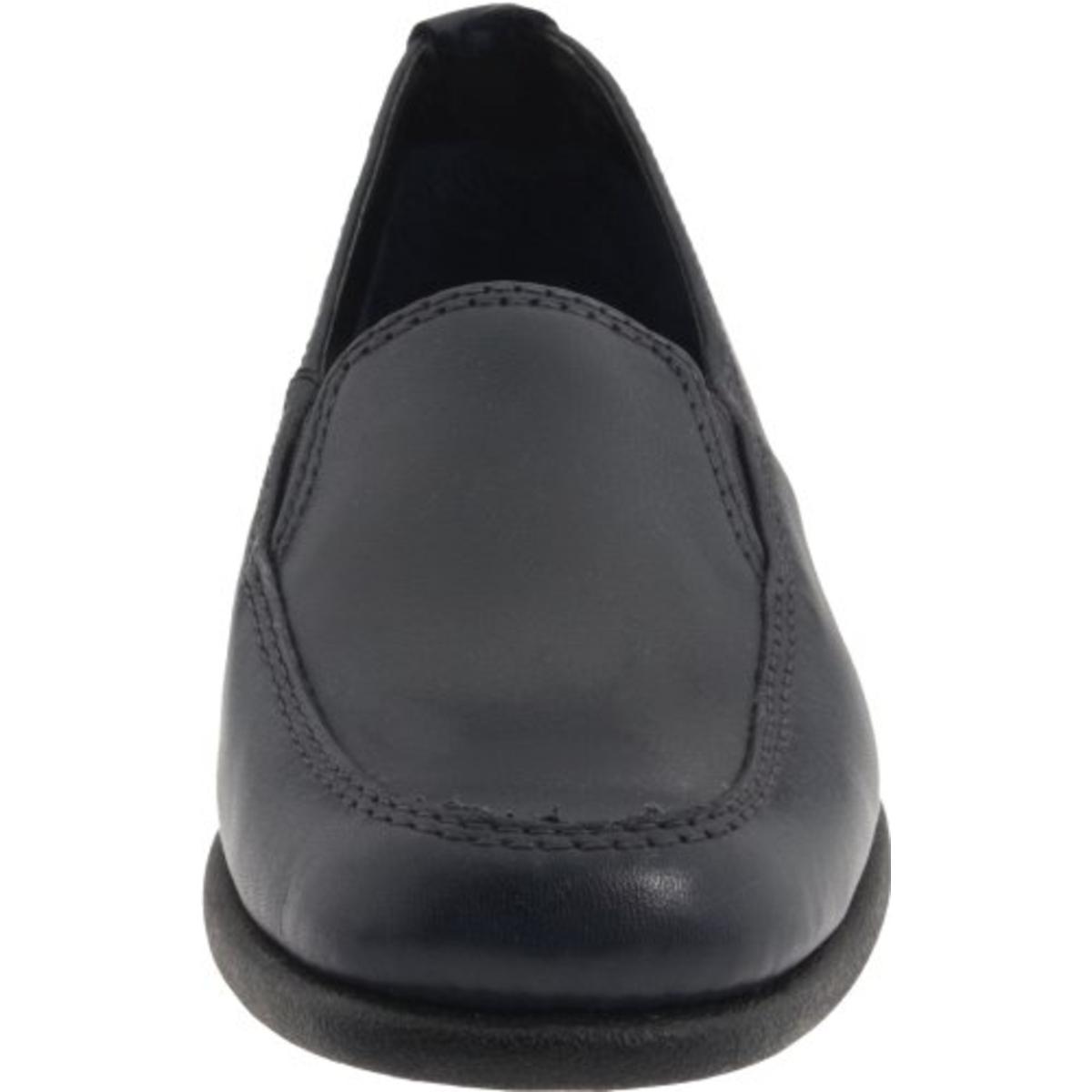 Hush Puppies Heaven Womens Leather Mini Wedge Loafers