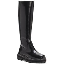Vince Camuto Phrancie Womens Leather Tall Knee-High Boots