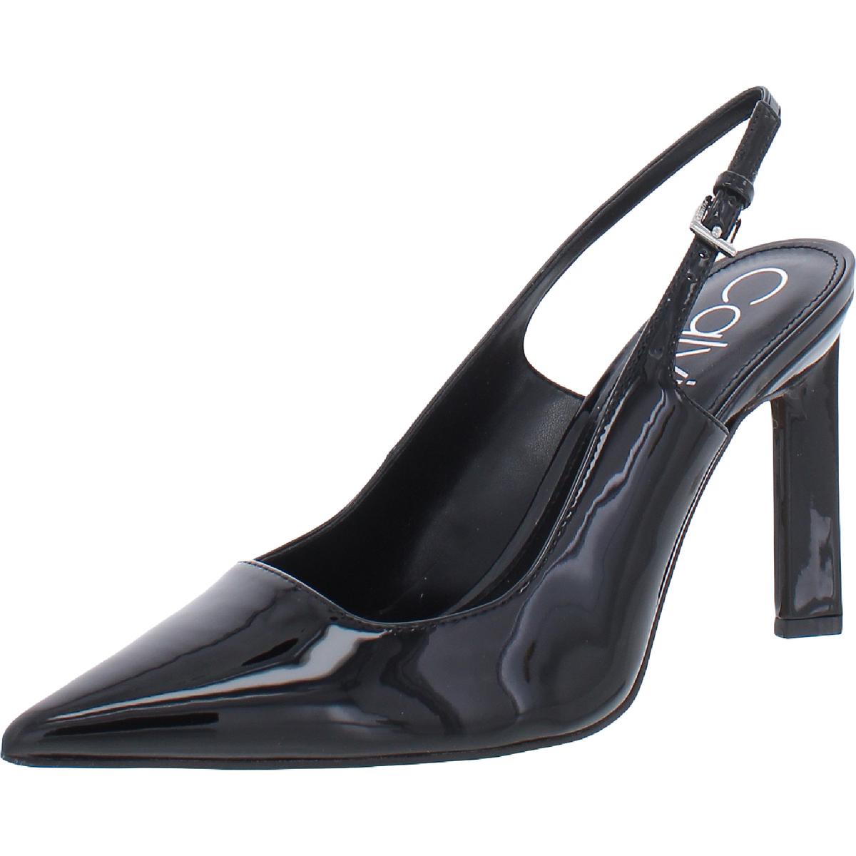 Calvin Klein Attract Womens Pointed Toe Pumps Slingback Heels