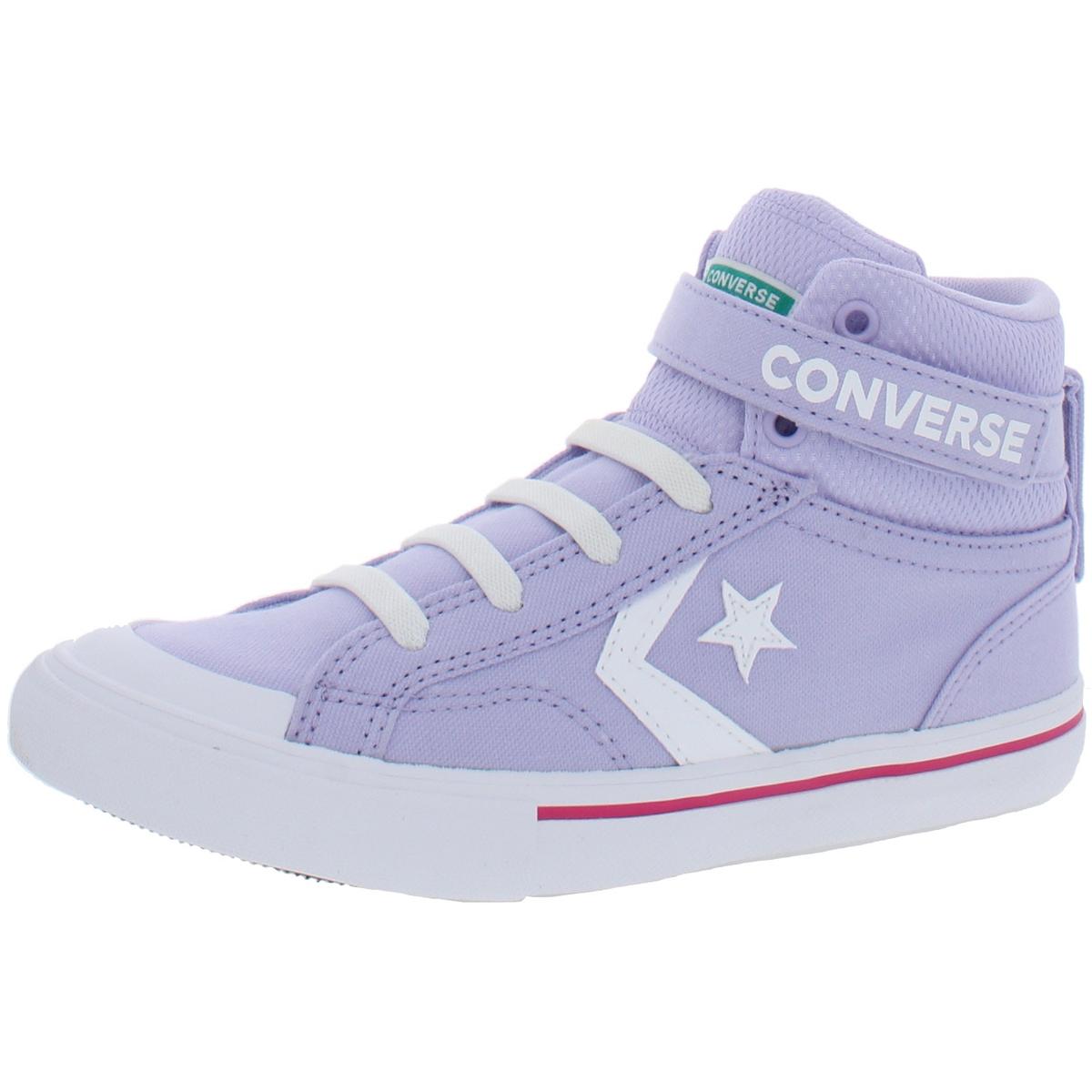 Converse Pro Blaze Strap Hi Girls Canvas Lifestyle Fashion Sneakers
