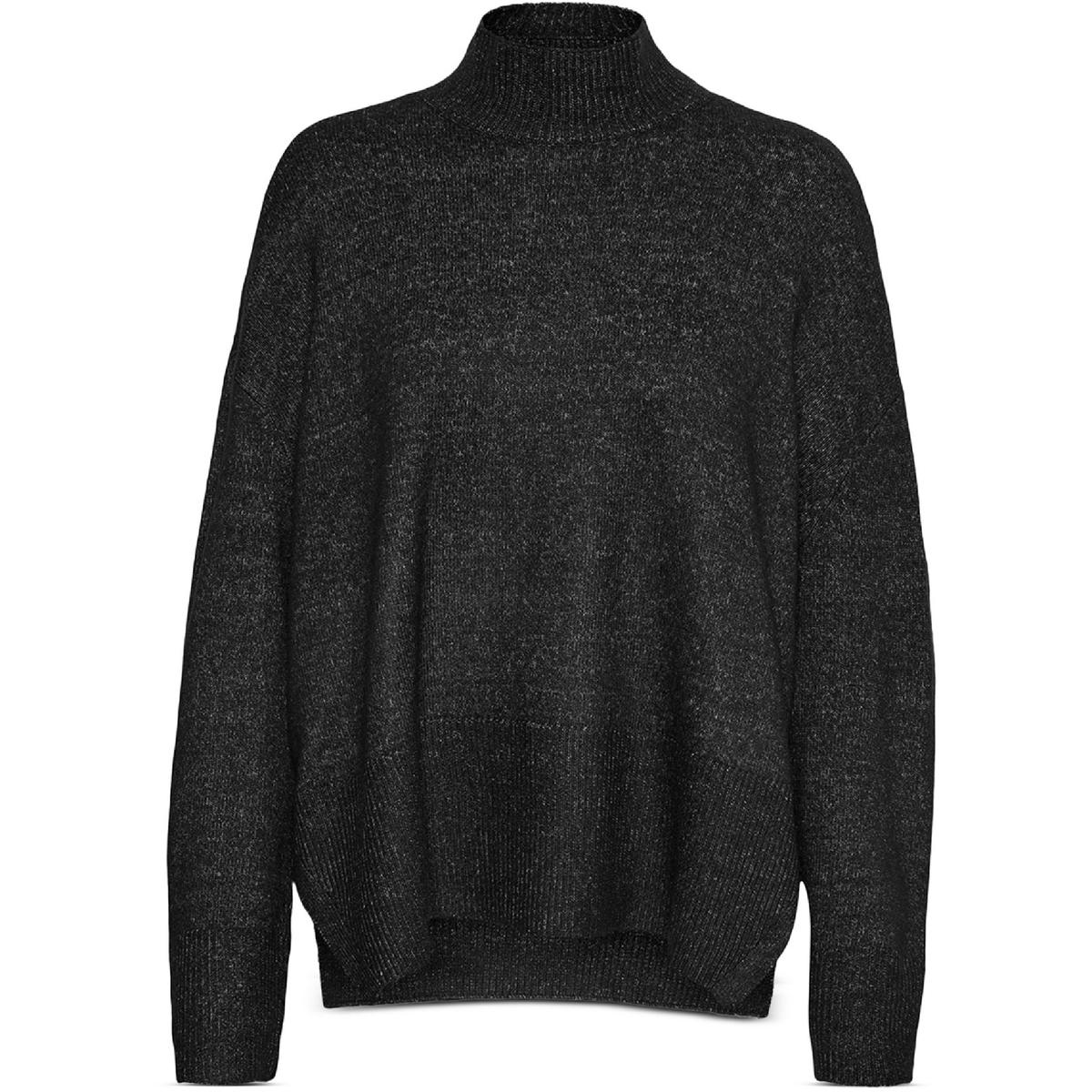 Vero Moda Womens Knit Long Sleeve Mock Turtleneck Sweater