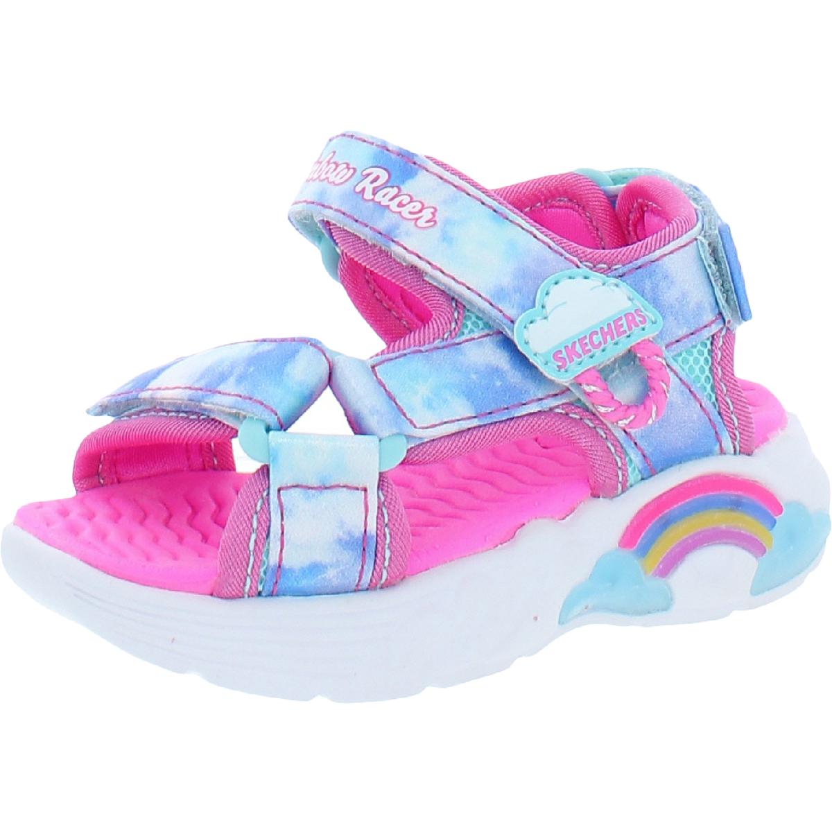 Skechers Summer Sky Girls Charmeuse Tie-Dye Light-Up Shoes