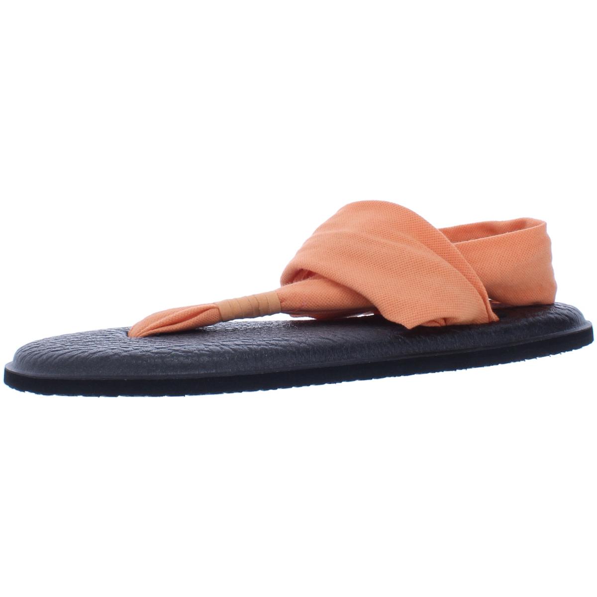 SANUK Yoga Sling 2 Womens Knit Thong Slingback Sandals