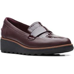 Clarks Sharon Gracie Womens Leather Sip On Loafers