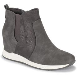 Baretraps Jaci Womens Faux Leather Wedges Ankle Boots