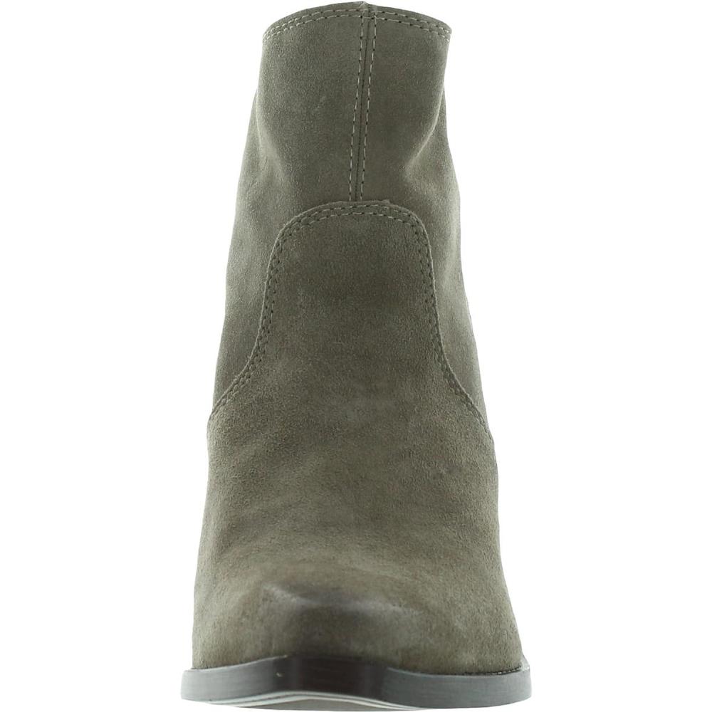 Lucky Brand Wallinda Womens Oiled Suede Padded Insole Ankle Boots