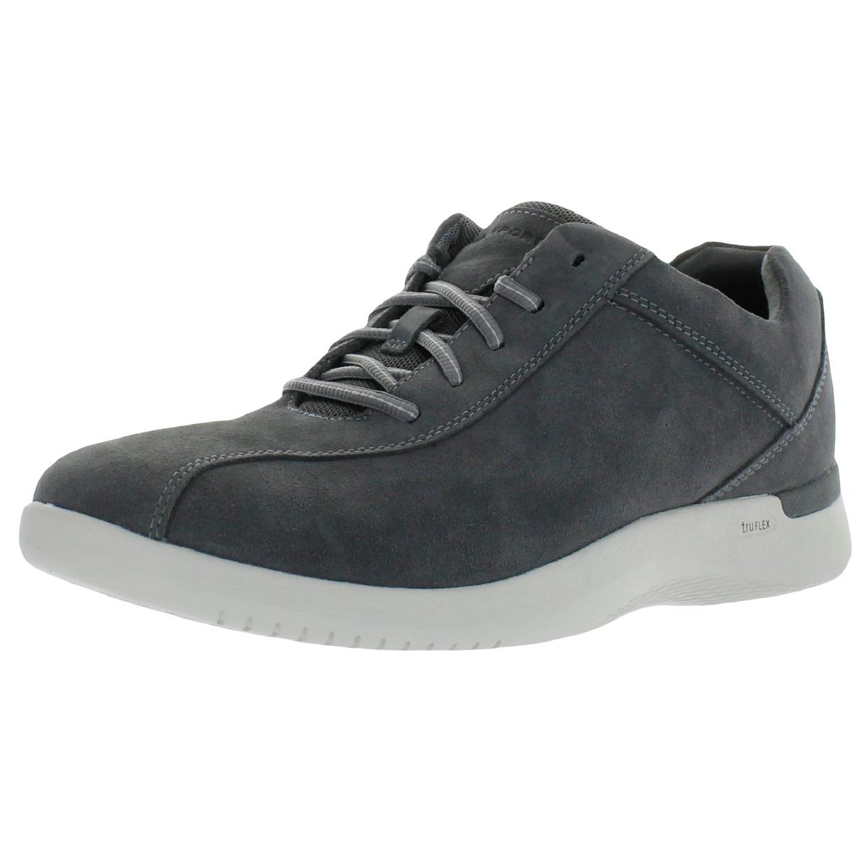 Rockport TruFLEX Motion Fly Taconic Mens Suede Biker Toe Casual and Fashion Sneakers