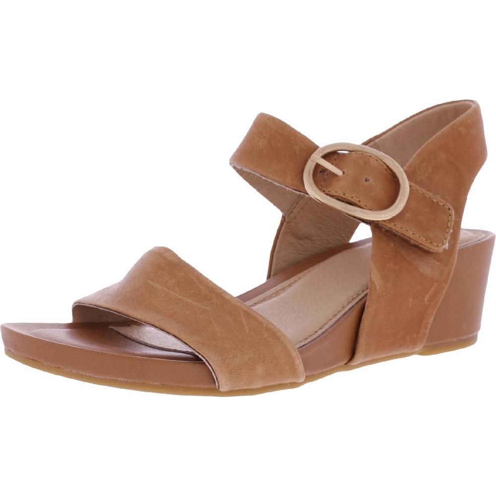 Sofft Vaya  Womens Leather Pebbled Wedge Sandals