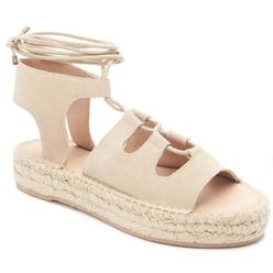 Soludos Womens Leather Strappy Espadrilles