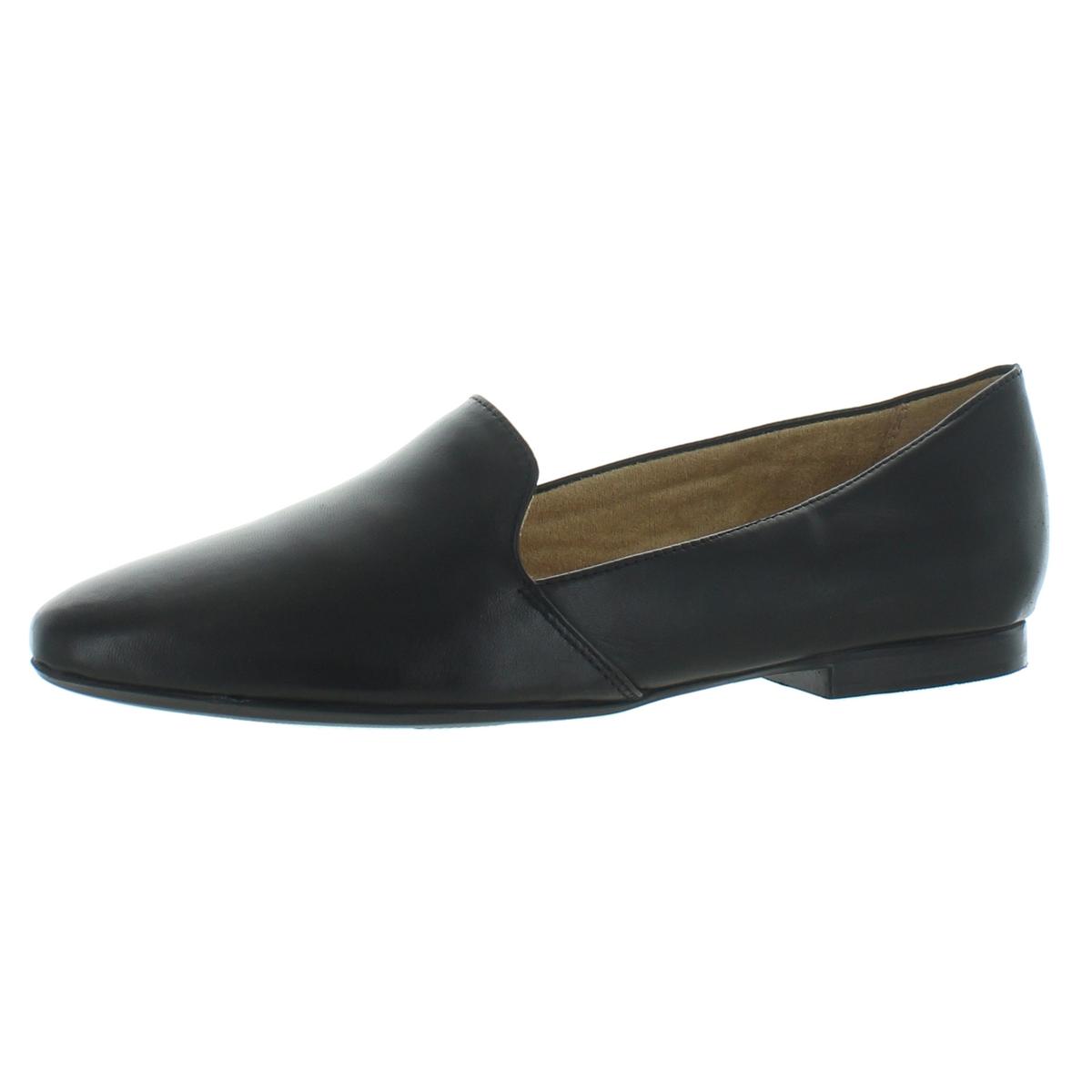 Naturalizer Caleigh Womens Leather Slip On Smoking Loafers