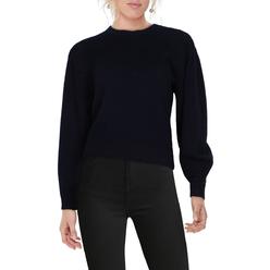 Aqua Cashmere Womens Cashmere Balloon Sleeve Pullover Sweater