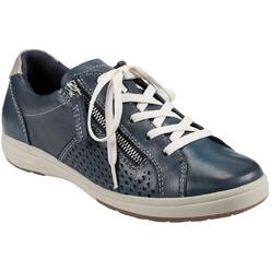 Earth Origins Etta Womens Leather Perforated Casual and Fashion Sneakers