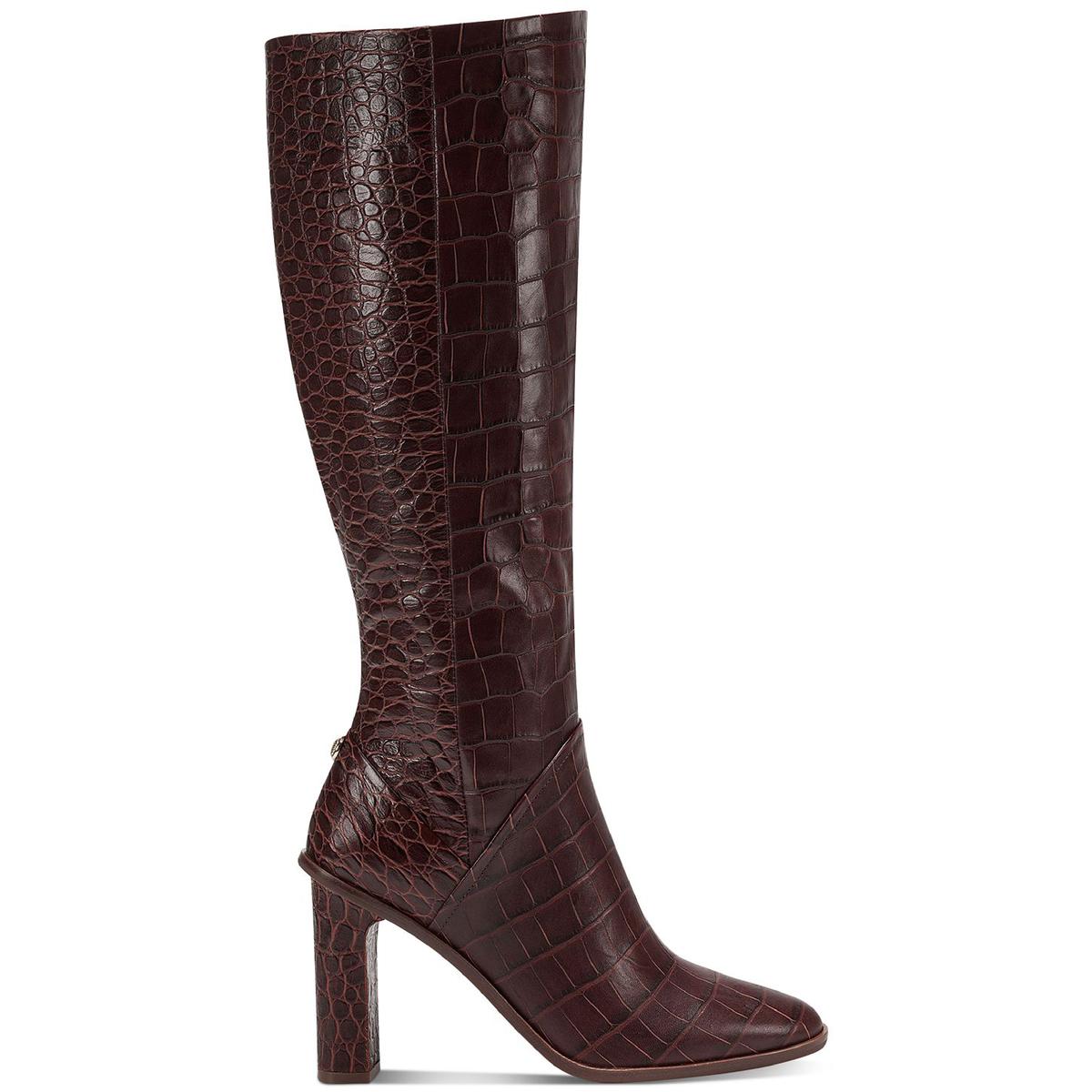 Vince Camuto Phranzie Womens Suede Almond Toe Knee-High Boots