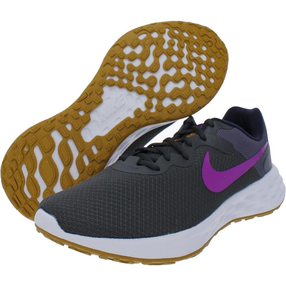 Nike Revolution 6 Mens Fitness Lace Up Athletic and Training Shoes
