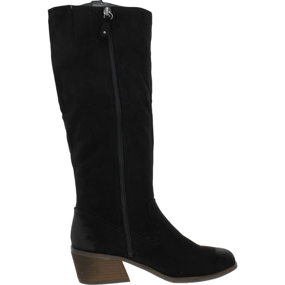Dr. Scholl's Lovely Womens Faux Suede Tall Knee-High Boots