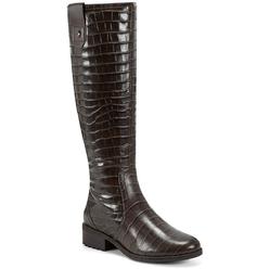Easy Spirit Rhonda Womens Leather Block heel Knee-High Boots