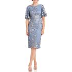 JS Collections Womens Embroidered Midi Cocktail and Party Dress JS Collections Womens Embroidered Midi Cocktail and Party Dress