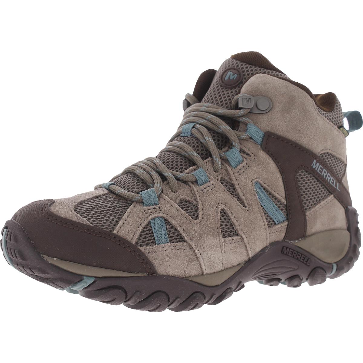 Merrell Deverta 2 Mid Womens Suede Fitness Hiking Shoes