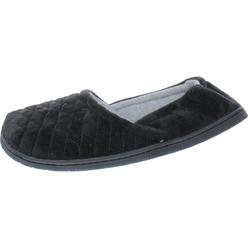 Dearfoams Womens Quilted Comfy Slide Slippers