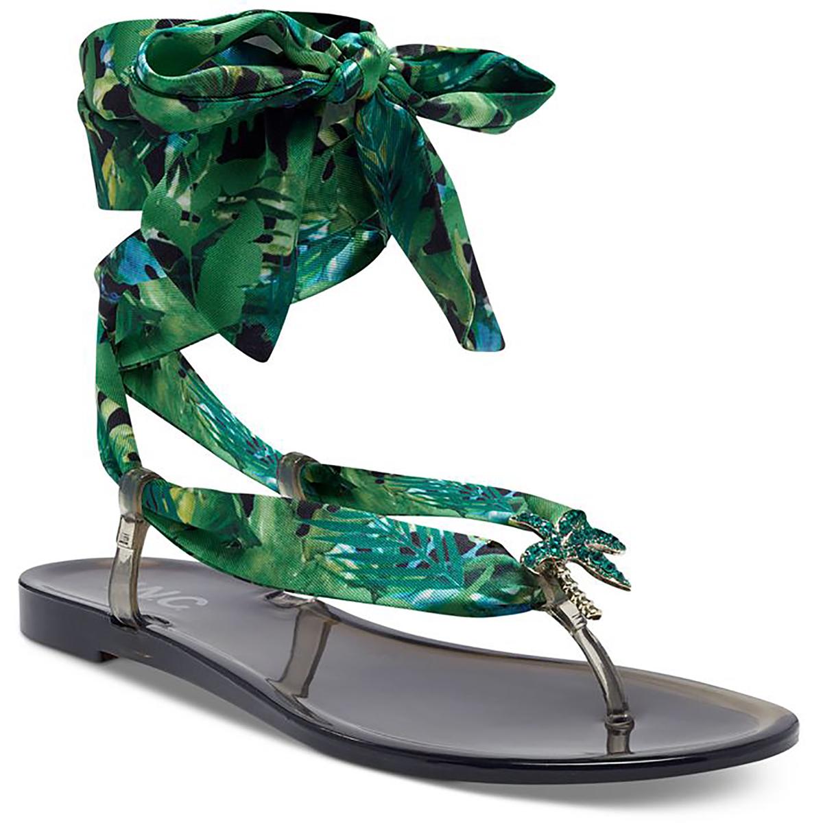 International Concepts Malana Womens Embellished Jelly Sandals