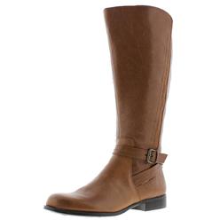Naturalizer Jelina Womens Wide Calf Leather Riding Boots