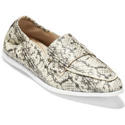 Cole Haan Grand Ambition Amador Womens Snake Print Embossed Loafers