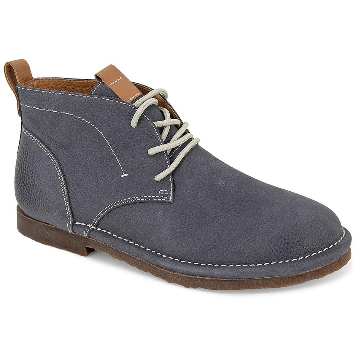 Kenneth Cole Albert Mens Leather Lace-Up Chukka Boots