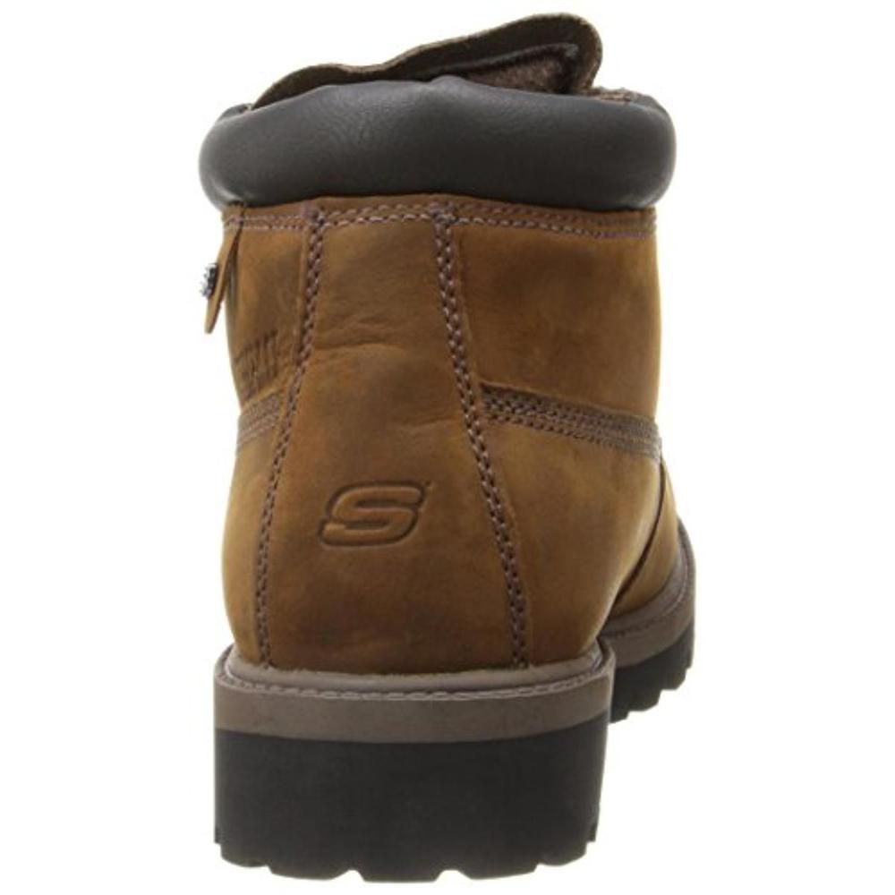 Skechers Mens Leather Waterproof Chukka Boots