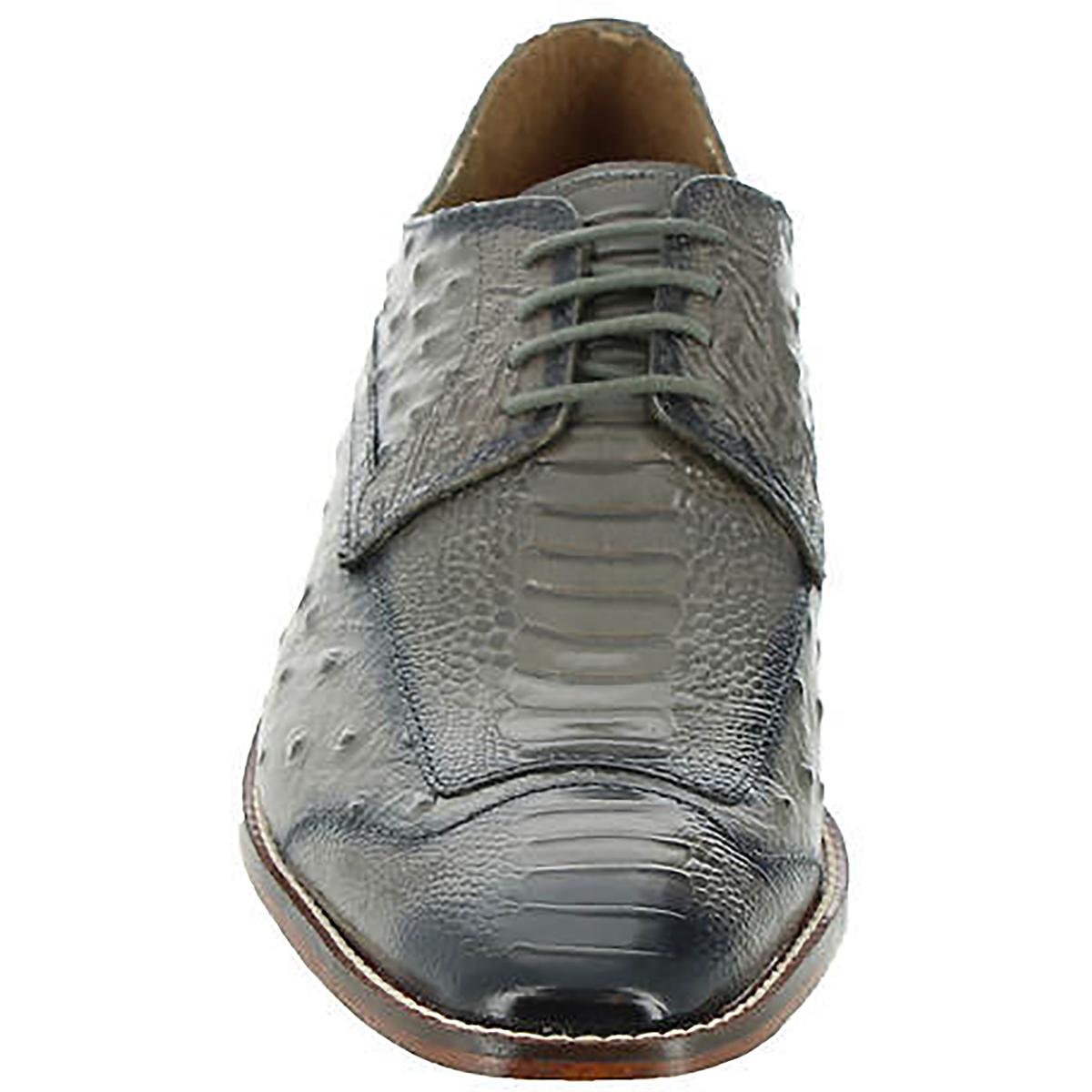 Stacy Adams Fanelli Mens Leather Wing Tip Oxfords