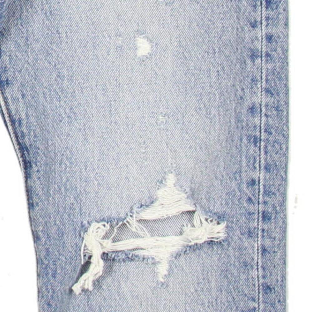 Levi's 501 Womens Destructed Button Fly Skinny Jeans