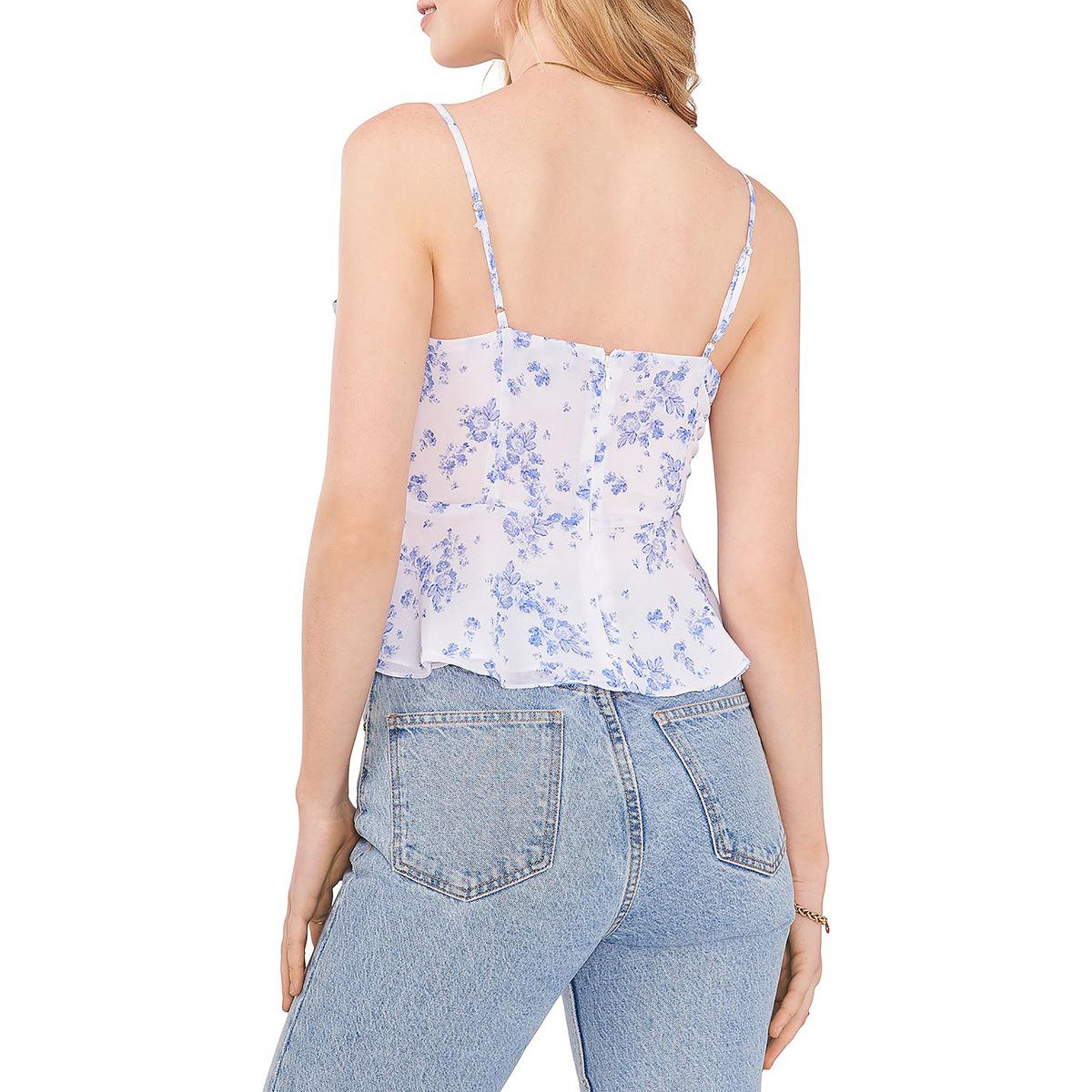 1.State Womens Chiffon Floral Cami