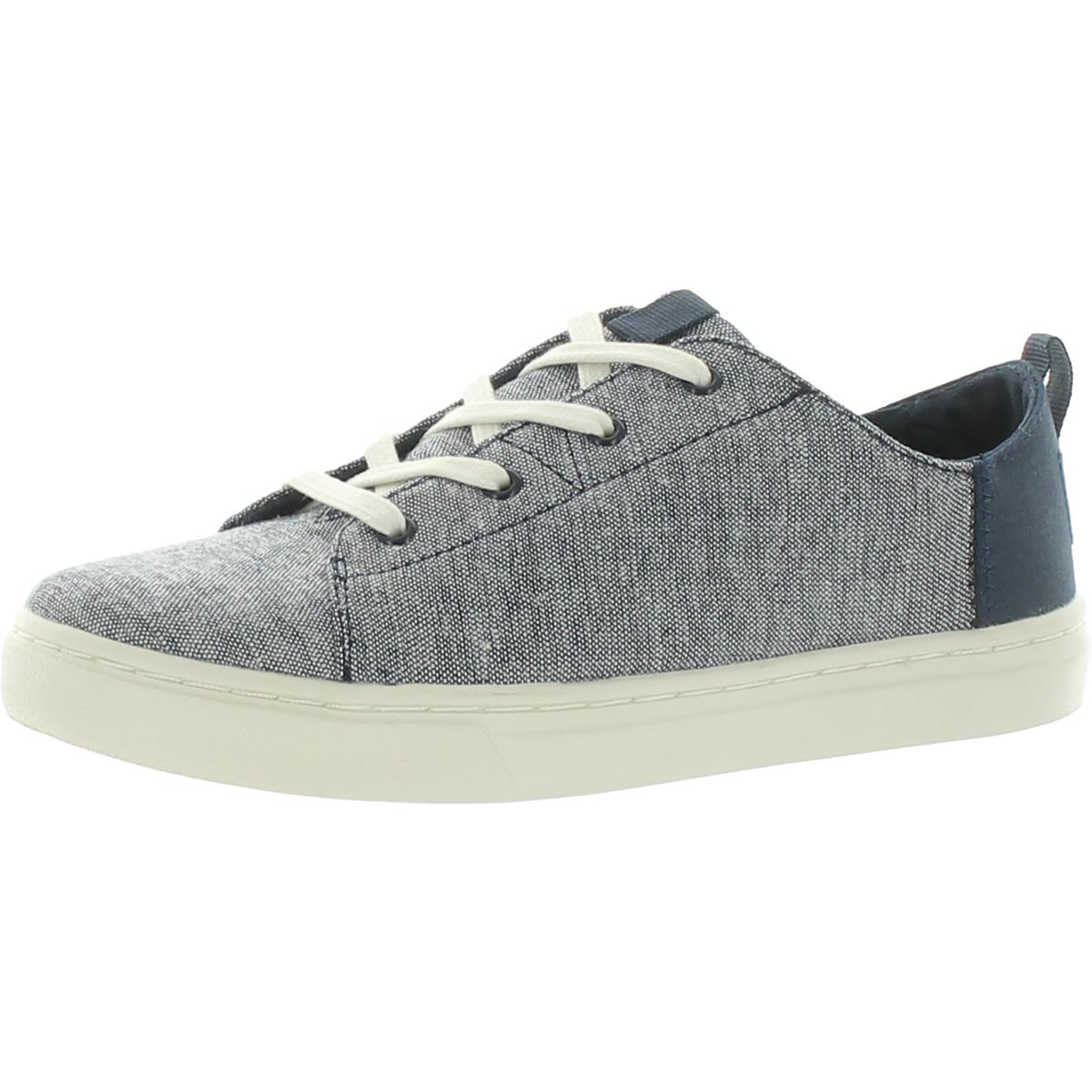 TOMS Lenny Boys Chambray Active Casual and Fashion Sneakers