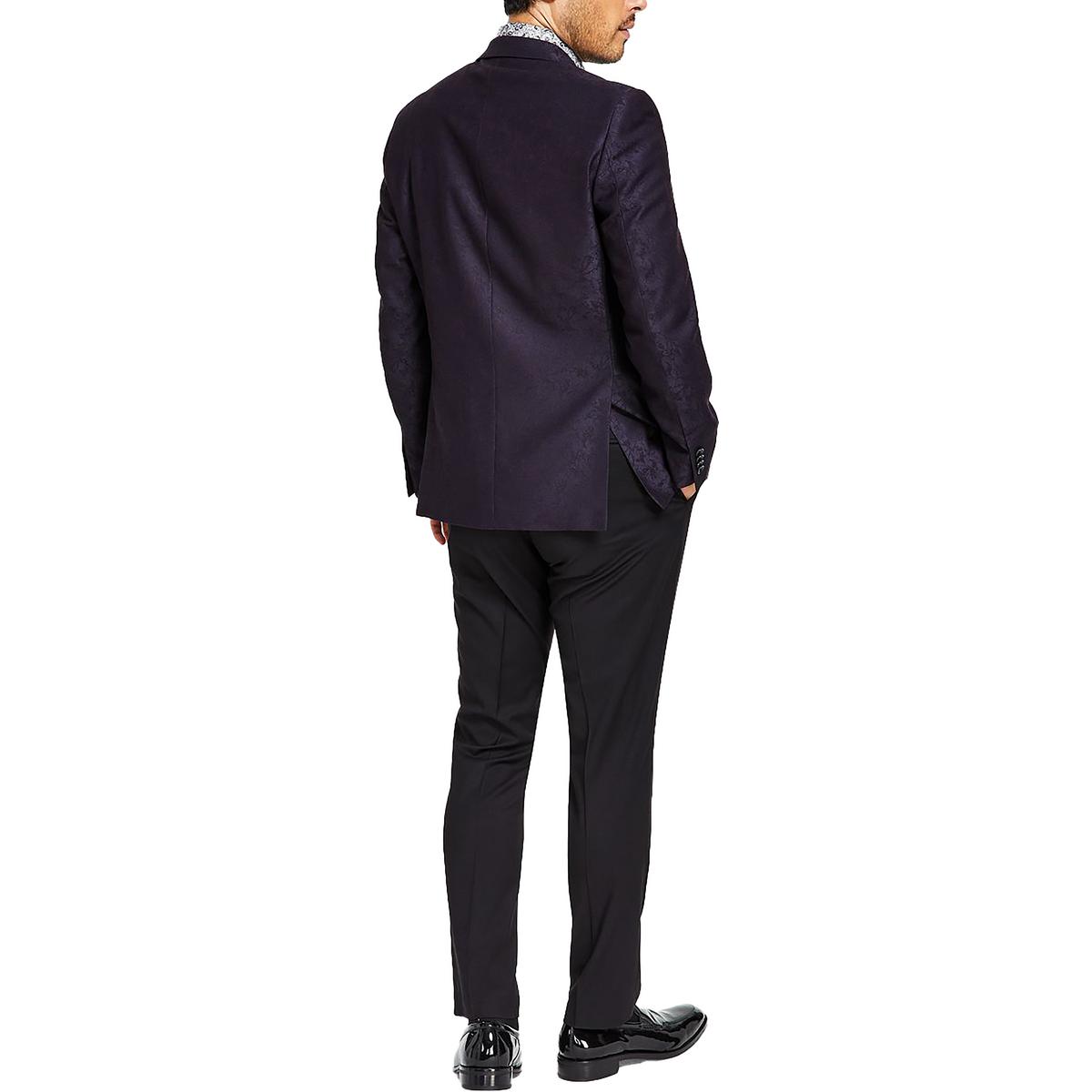 Alfani Mens Slim Fit Suit Separate Two-Button Blazer