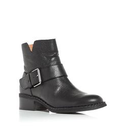 Kenneth Cole Best Slit Moto 2 Womens Leather Ankle Booties