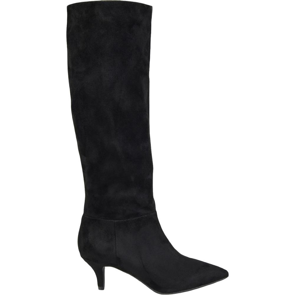 Journee Collection Vellia Womens Faux Suede Extra Wide Calf Knee-High Boots