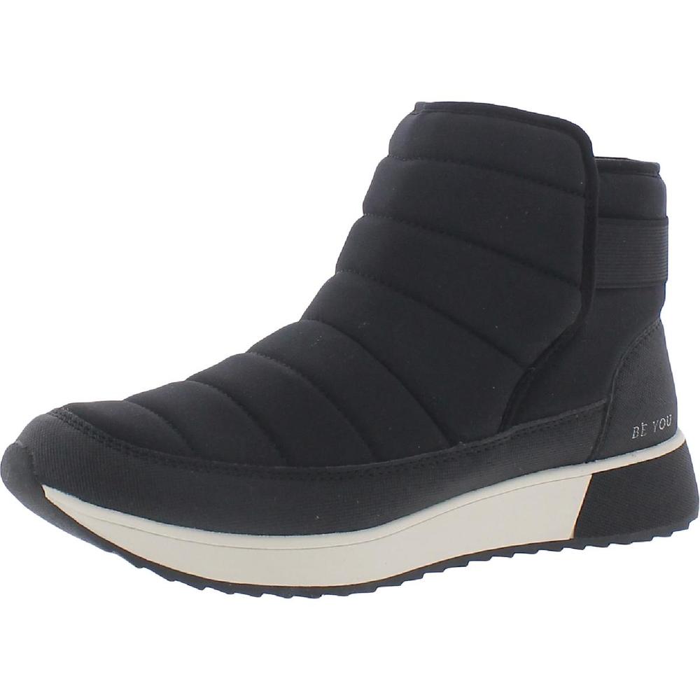 Dr. Scholl's Running Free Womens Fleece Lined Ankle Winter & Snow Boots