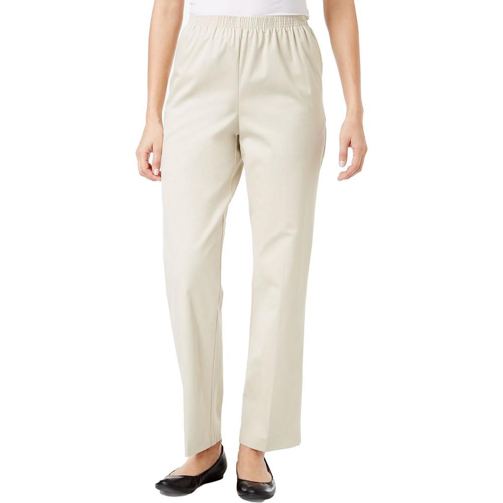 Alfred Dunner Womens Classic Office Wear Pants