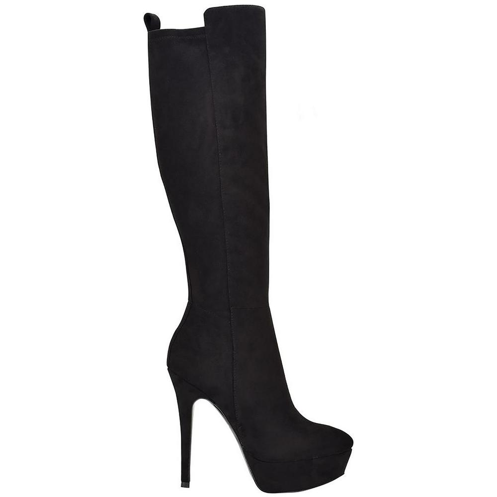 Guess Cadine2 Womens Suede Stiletto Knee-High Boots