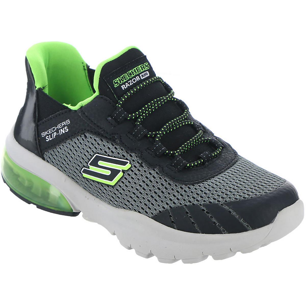 Skechers Boys Mesh Gym Slip-On Sneakers