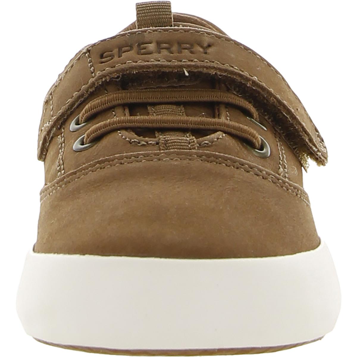 Sperry Spinnaker Washable Jr Boys Leather Sneakers Slip-On Shoes