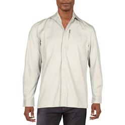 International Concepts Mens Cotton Collared Button-Down Shirt