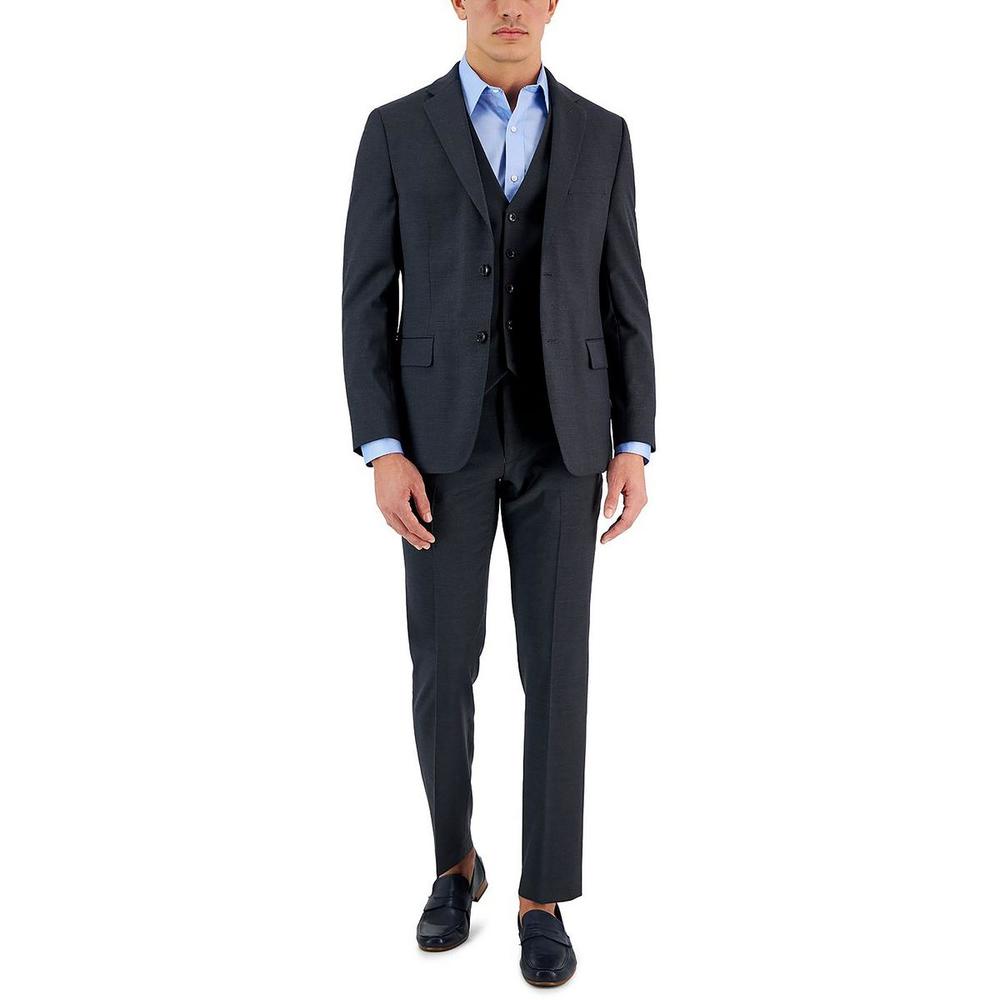 Tommy Hilfiger Adams Mens Wool Blend Modern Fit Suit Jacket