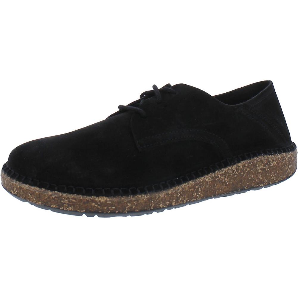 Birkenstock Gary Mens Suede Lace Up Derby Shoes