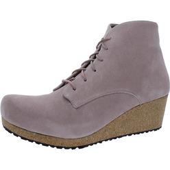 Papillio Edith Womens Suede Wedge Ankle Boots