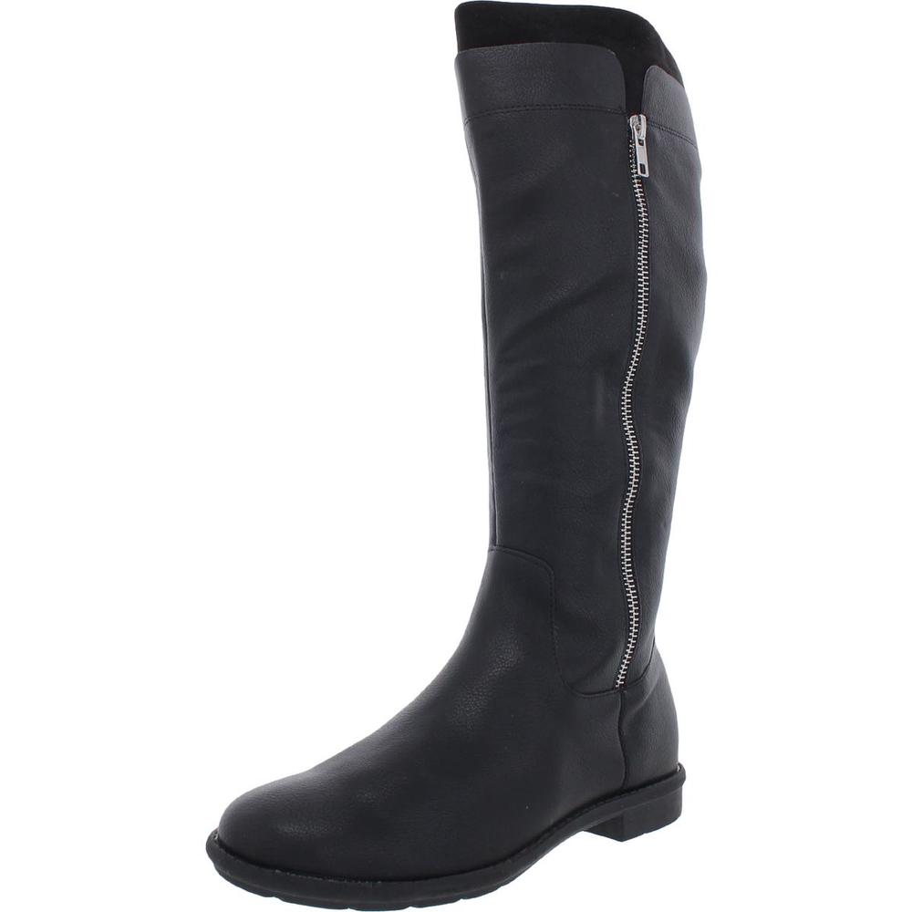 Style & Co. Olliee Womens Faux Leather Tall Knee-High Boots