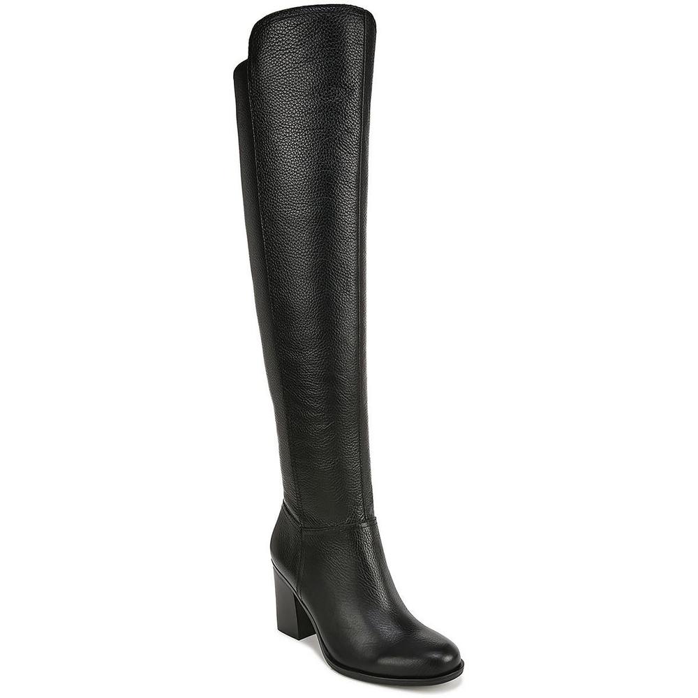 Naturalizer Kyrie Womens Leather Wide Calf Knee-High Boots