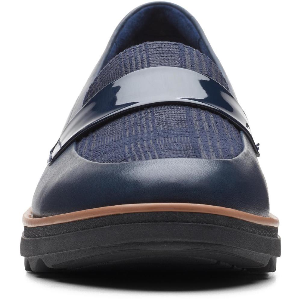 Clarks Sharon Gracie Womens Leather Slip On Loafers