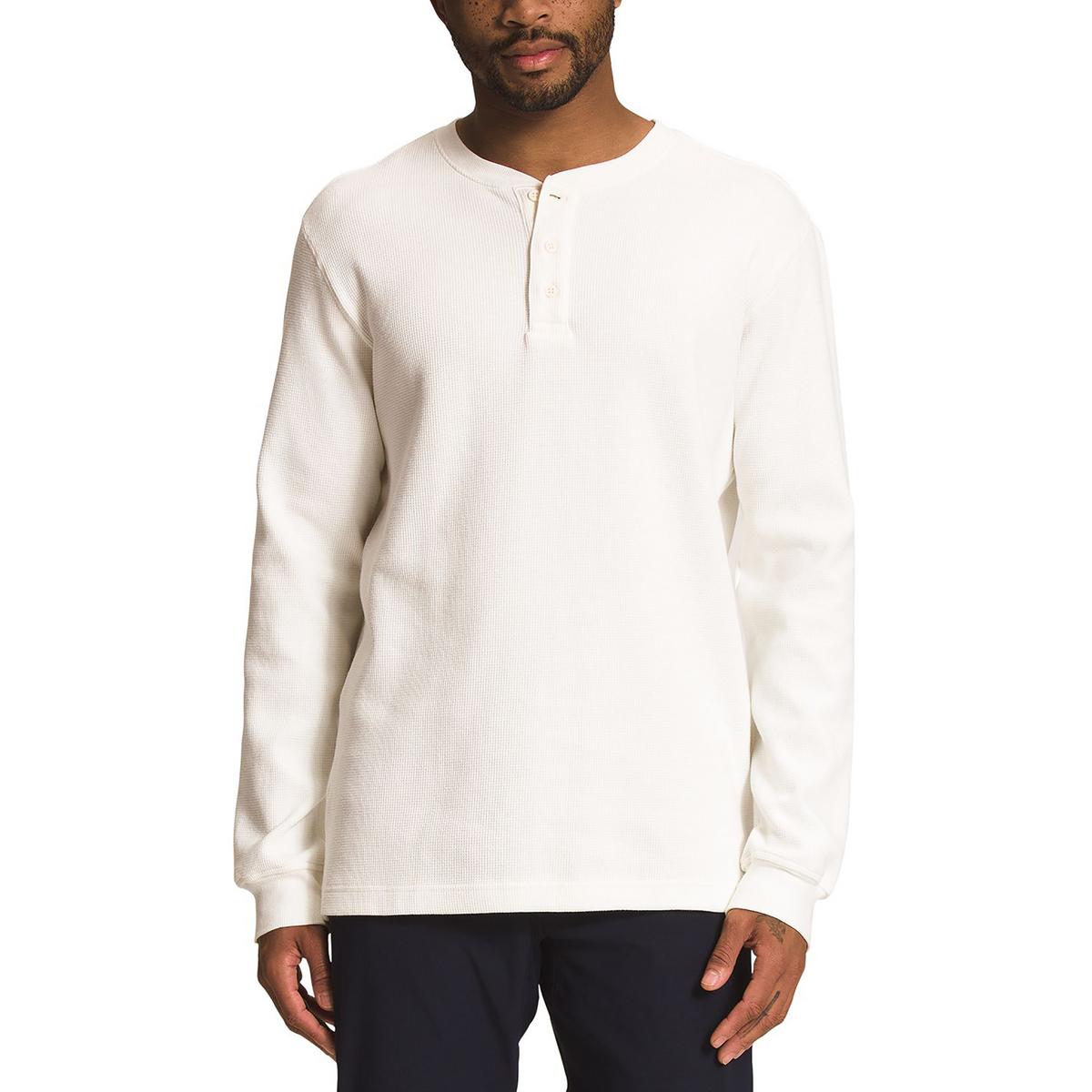 The North Face Mens Thermal Waffle Knit Henley Shirt