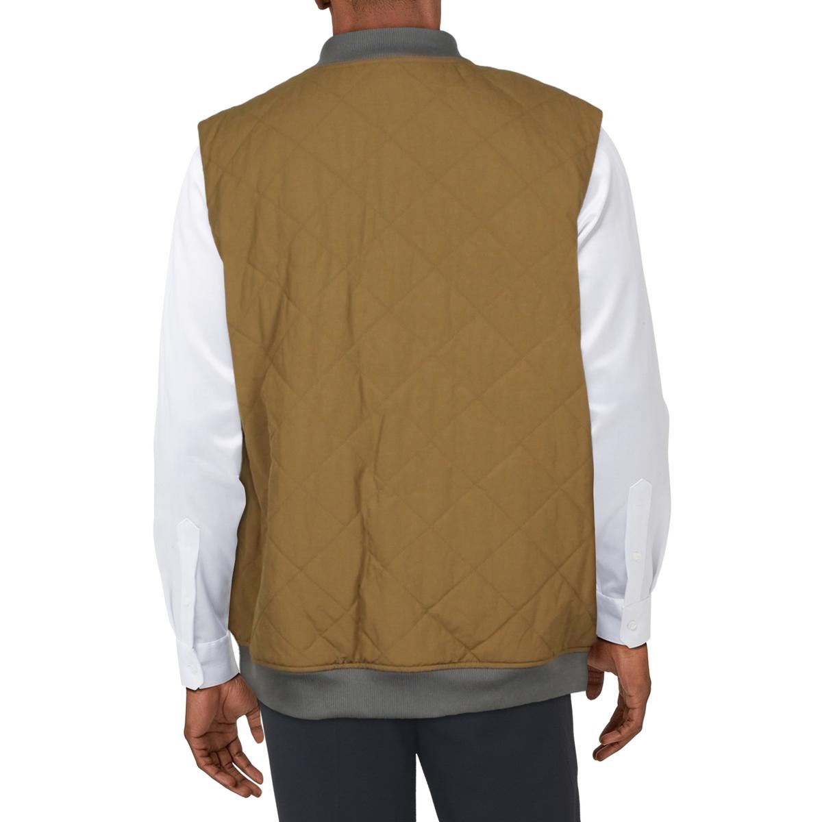 The North Face Cuchillo  Mens Sherpa Lined Quilted Outerwear Vest