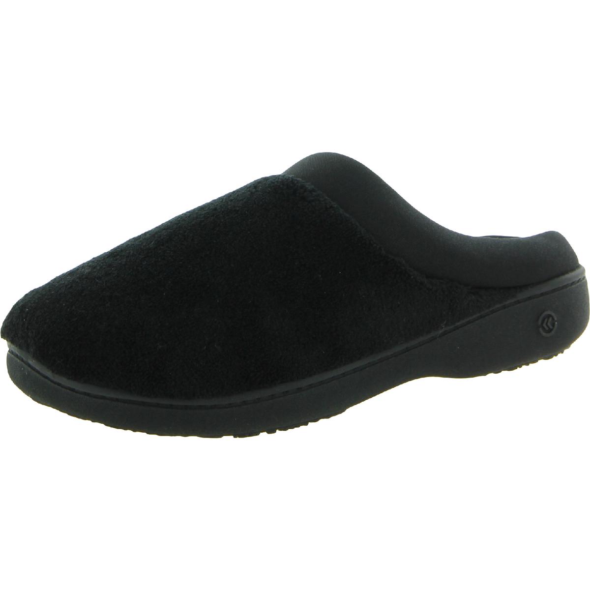 Isotoner Womens French Terry Comfy Slide Slippers